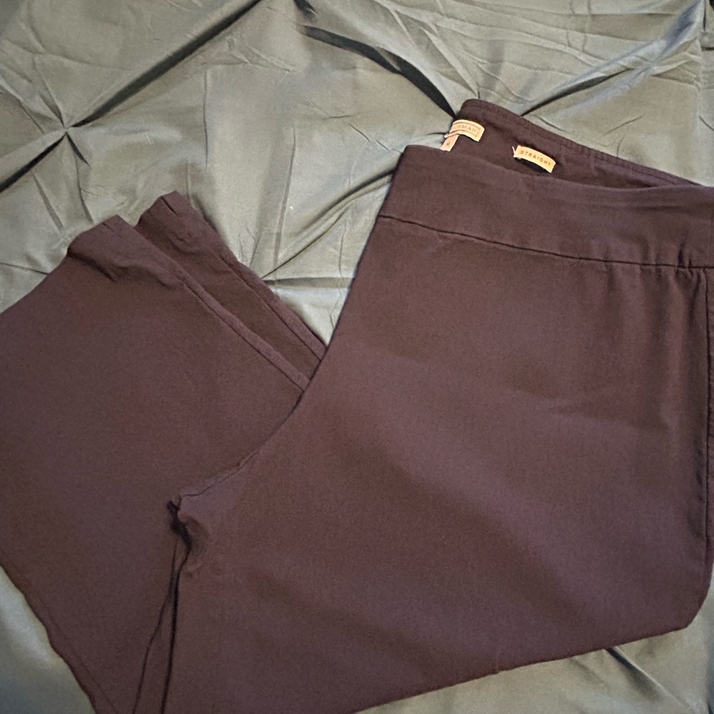 Dana Buchman Superstretch Womens Medium Capris Navy Blue XL - Picture 5 of 5